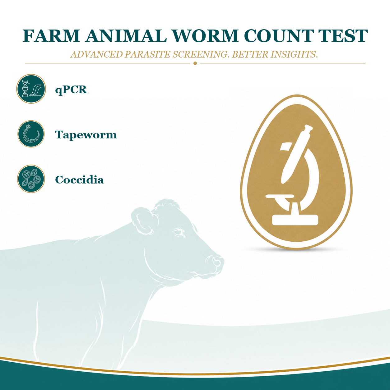 Worm Count Test For Farm Animals