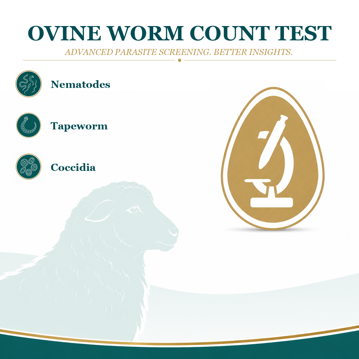 Farm Animal Herd Faecal Egg Count (FEC) Test