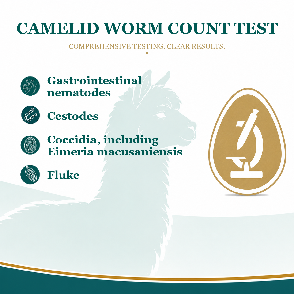 Camelid Worm Count Test